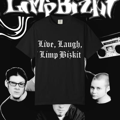 Live Laugh Limp Bizkit T-Shirt | Band Logo Vintage Style T-Shirt