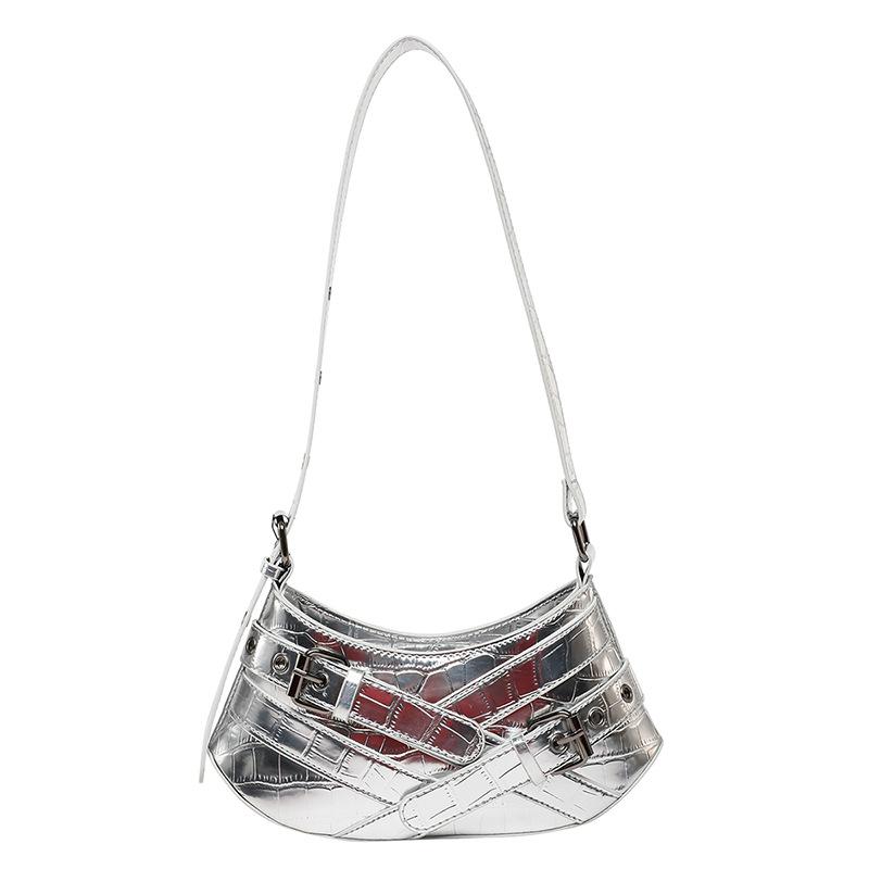 Hochwertige lässige Nischen-Tasche Damen neue Mode Schulter-Achsel-Tasche vielseitige kleine Tasche