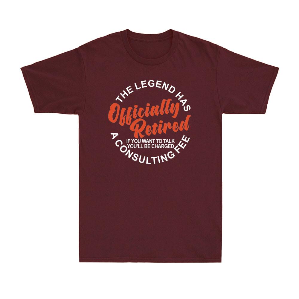 The Legend Has Officially Retired Funny Retireunisext Saying Gifts Unisexs Tshirt