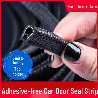 Universal Car Door Anti-Collision & Sound Insulation Rubber Strip – Dustproof, Silent, Waterproof.