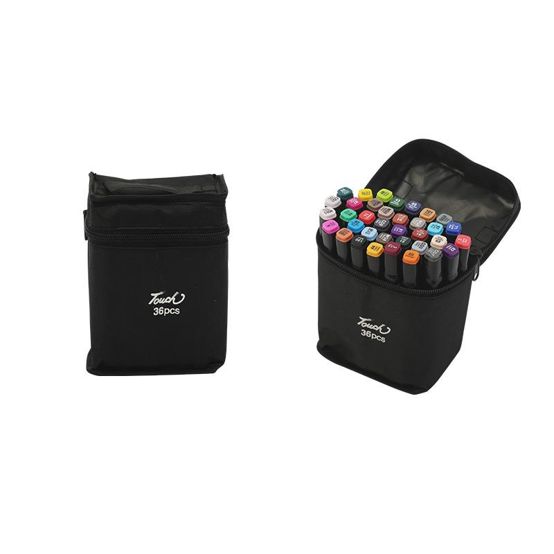 80-Color Double-Ended Oil-Based Anime Marker Set for Kids & Students - Bagged