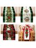 Christmas Table Runner Merry Christmas Decoration for Home Xmas Party Decor 2025 Navidad Notal Noel Ornament Happy New Year 2025