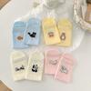 Women's Cartoon Animal Mid-tube Socks Summer Cute Trendy Creative A&B Style Soft Breathable Cotton Students Socks