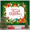 Christmas Spirit Blessing Message Digitalprinted Polyester Tapestries Living Rooms Bedrooms Macrame Wall Hanging Room Decor