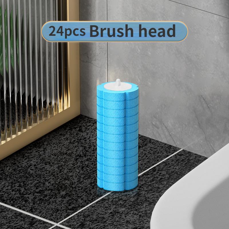 Disposable Toilet Brush Replaceable Wall-mounted Long Handle Toilet Brush Cleaning Tools WC Bathroom Accessories