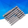 7Pcs 1 4   Hex Shank 2 2.5 3 4 5 6 8mm 65mm Magnetic Ball Screwdriver Bits