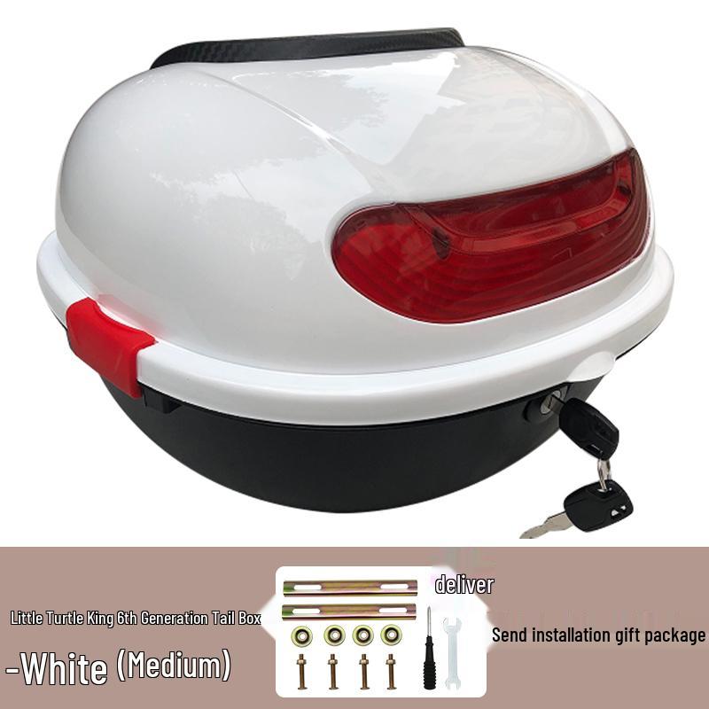 Universal Waterproof Storage Box for Electric Scooter or Moped Tail Trunk