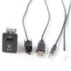 AUX Audio Socket with USB Cable for Nissan 280234BA0B 2013 2019 Quick Use