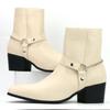 Modische Herrenstiefel Designer Mittelhohe Absatzstiefel Neue Chelsea Boots Luxuriöse Lederstiefel für Herren