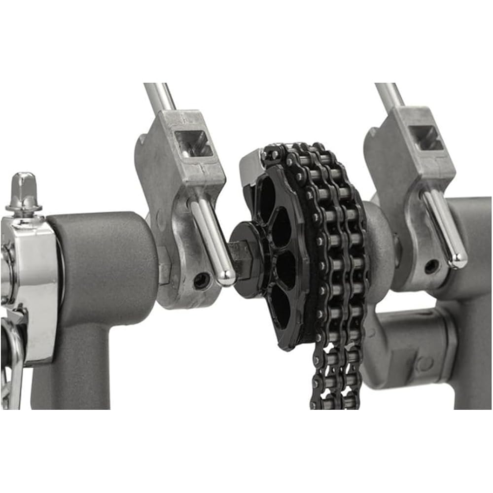 Pearl Pearl Drum Twin Pedal Eliminator Solo “BLACK” Round Cam Duo Beater P-1032
