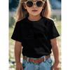 European sizes A Short-Sleeve T-Shirt Featuring a Minimalist Line Design of a Panda, Perfect for Casual Summer Wear