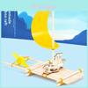 Childrens Physics Science Kit Diy Water Floatation Bamboo Raft Craft Kit For Educational Play