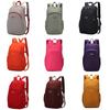 Simple Letter Embroidery Lightweight Foldable Backpack For Hiking And Sports