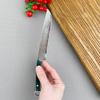 Damascus Knife Hand Forged Blade Wood Handle Kitchen Knives Cleaver Meat Fruit Fish Boning Knife Chef Cooking BBQ Butcher Knife