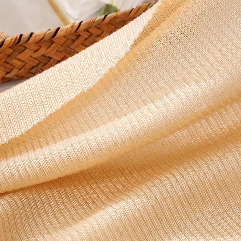 Knit Wool Viscose Soft Rib Autumn Sweater Fabric Material By Half Meters 50*150cm/Piece KA0360
