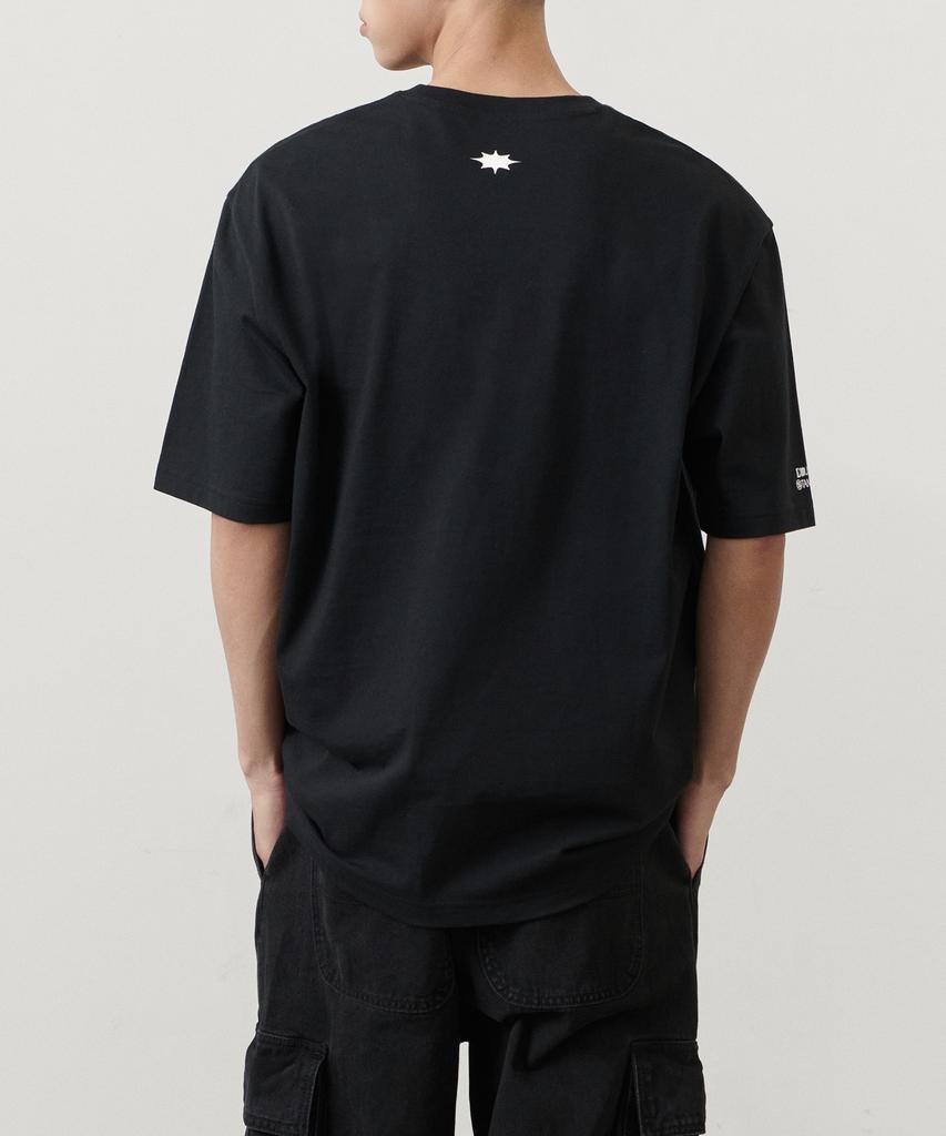 MUSINSA STANDARD City Of The Light T-Shirt_01 [Black]