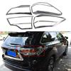 Car Stick Detector ABS Chrome Cover Trim Rear Back Tail Light Lamp Frame For Toyota Highlander 2015 2016 2017 2018