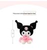 Adorable Heart Kuromi & My Melody Plush Doll Pillow