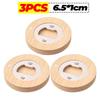 1/10PCS Round Bamboo Bottle Openers Magnetic Beer Bottle Opener Portable Fridge Magnet Opener for Wedding Party Beverages Gadget1