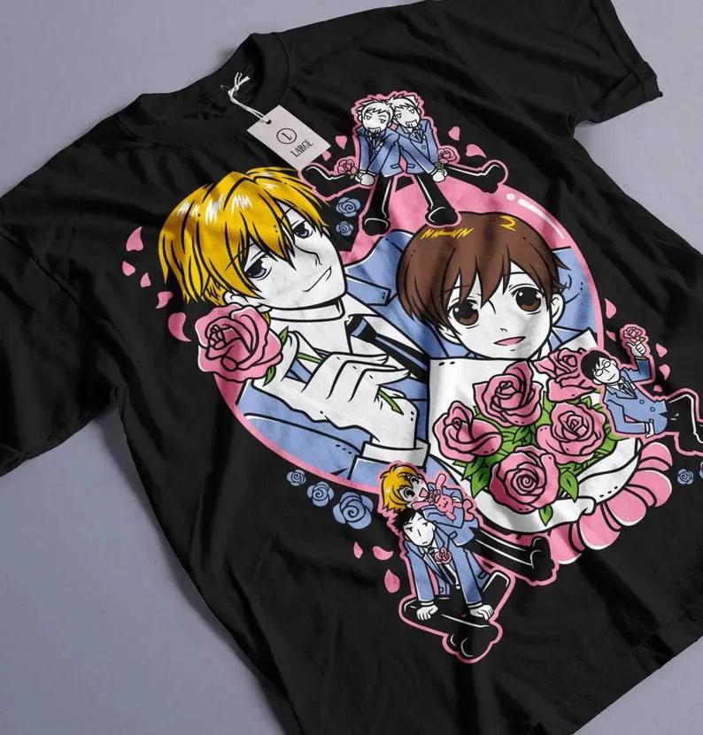 Anime T Shirt Girl Japanese Anime Lovers Shirt Graphic Anime Unisex Tshirt S