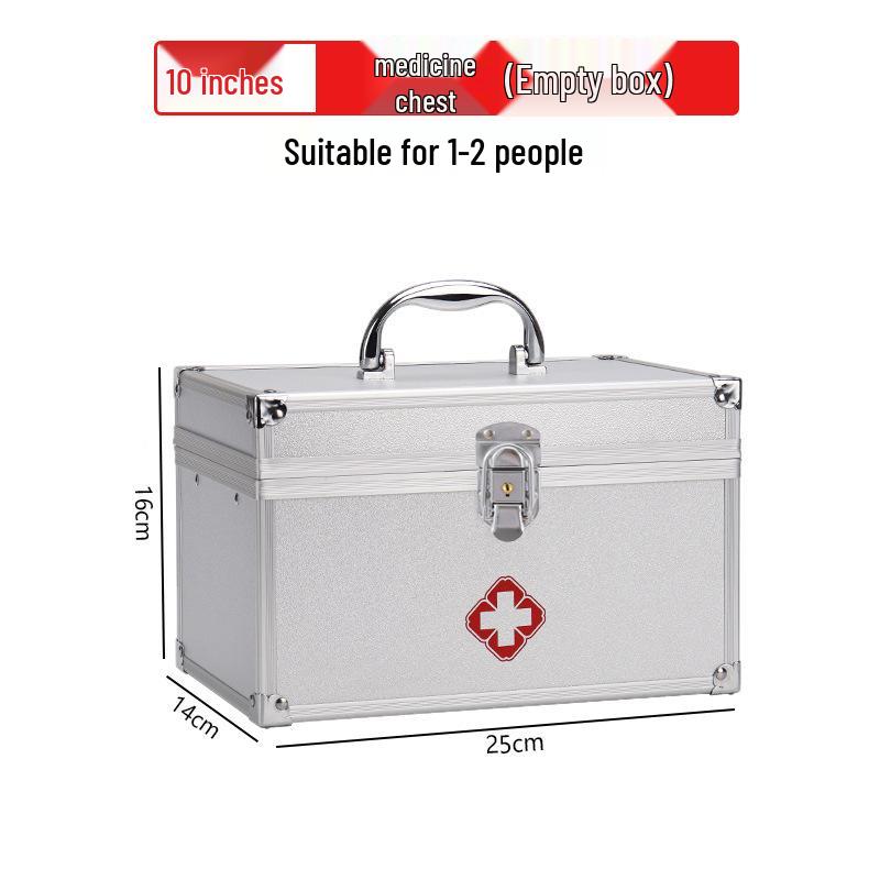 

Portable Large Capacity Multi-Layer Medicine Box - Travel & Home First Aid Kit