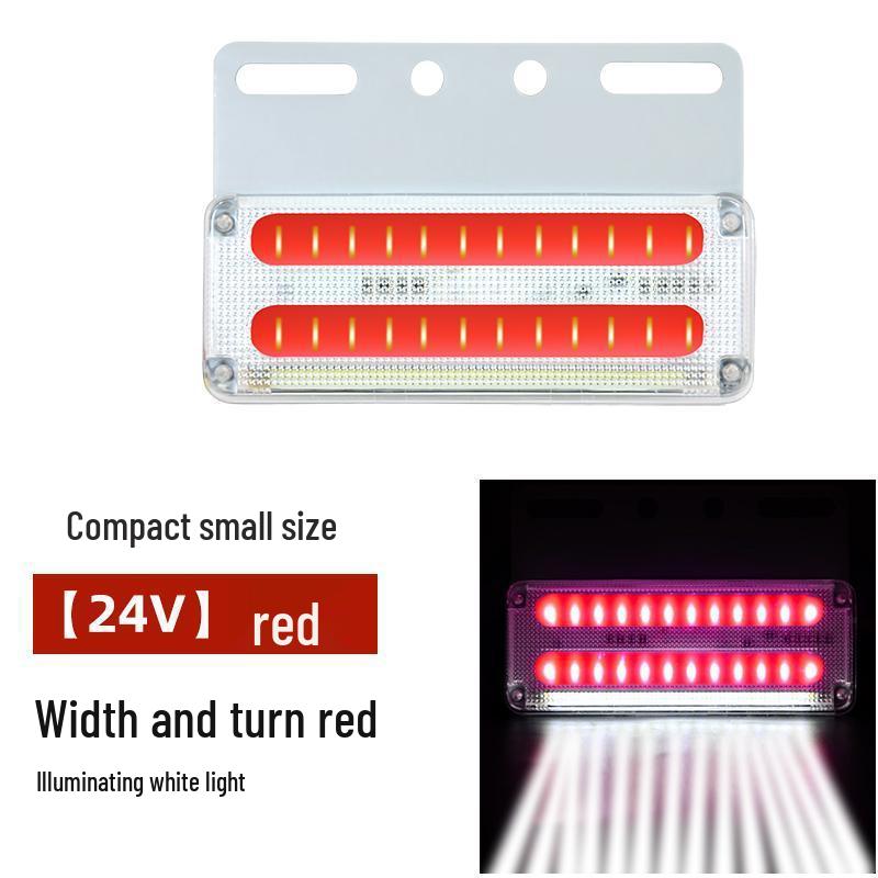 Truck Side LED Lights 24V - Super Bright, Waterproof Ground Illumination Marker Trailer Lights