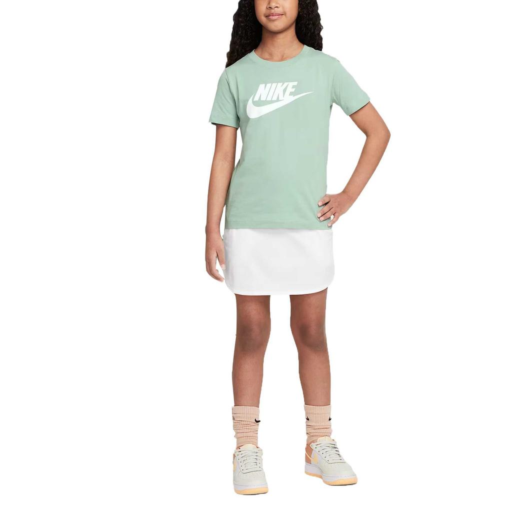 New Nike Sportswear T Shirt Green Kids' FZ5178-037