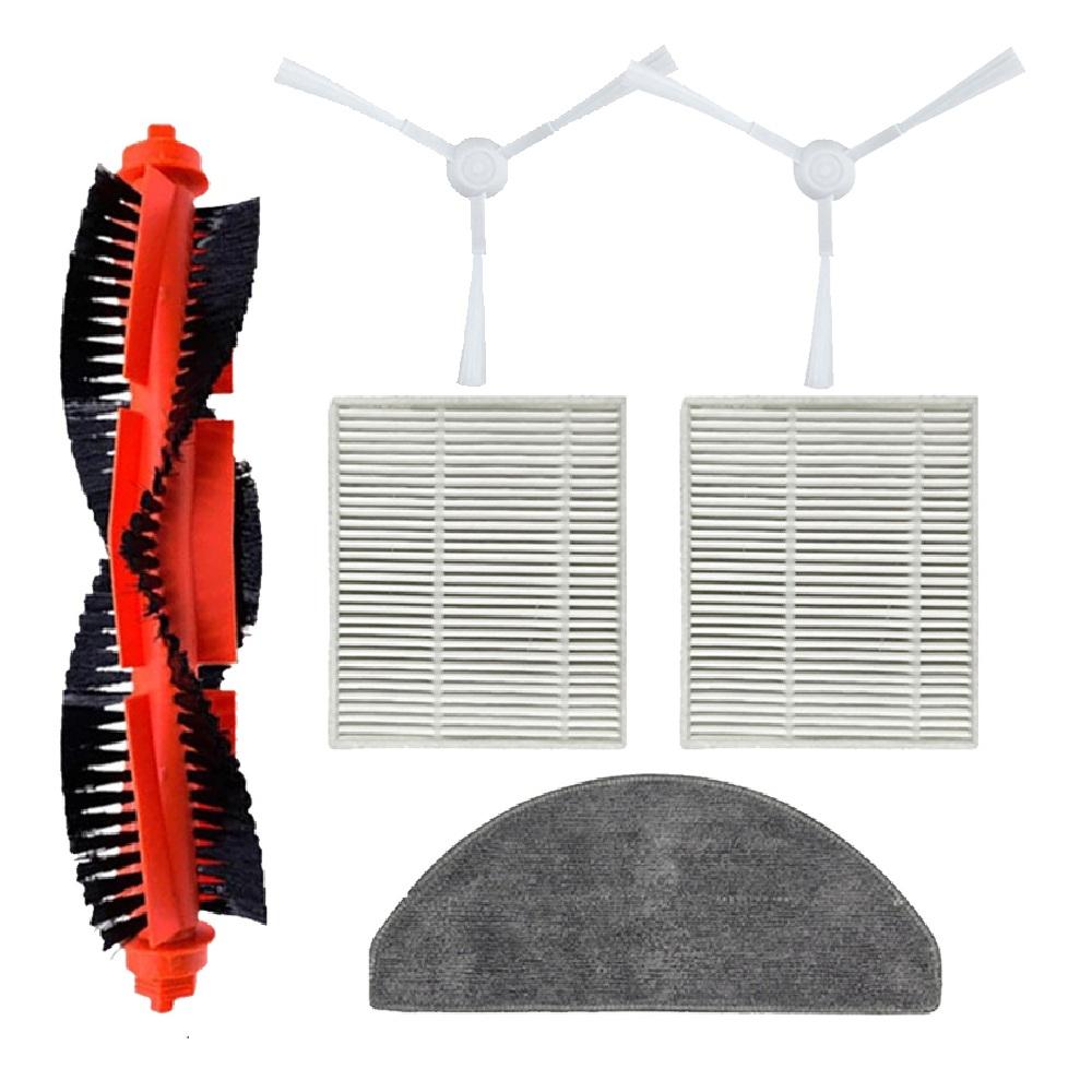 For Xiaomi S20 E10 E12 B112 C103 D106 Sweeping Robot Vacuum Accessories Main Brush Side Brush Mop Cloth HEPA Filter Replacement
