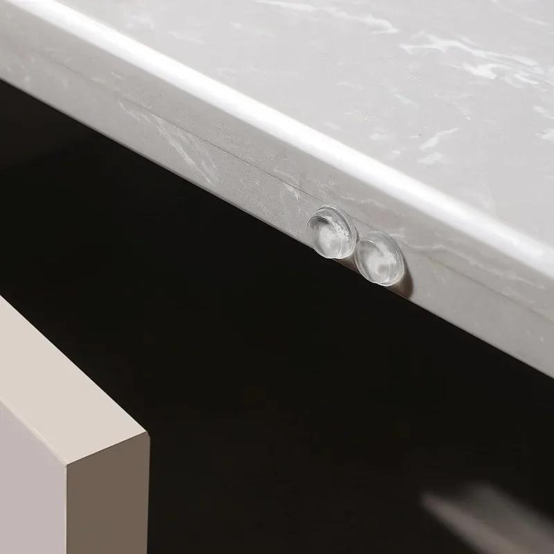 1000/100pcs Self-Adhesive Clear Door Stop Rubber Damper Buffer Cabinet Bumpers Silicone Furniture Dots Cushion Protective Pads