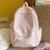 Retro Student Schoolbag Campus Backpack Large Capacity Lightweight Backpack