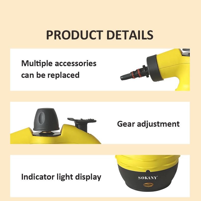 New Handheld steam cleaner high temperature and high pressure steam cleaner kitchen range hood cleaner
