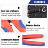 Solar PV Cable Crimping Tools LY-2546B MC2.5,4,6mm²/14-10AWG Connector Pressing Ratchet YEFYM Pliers