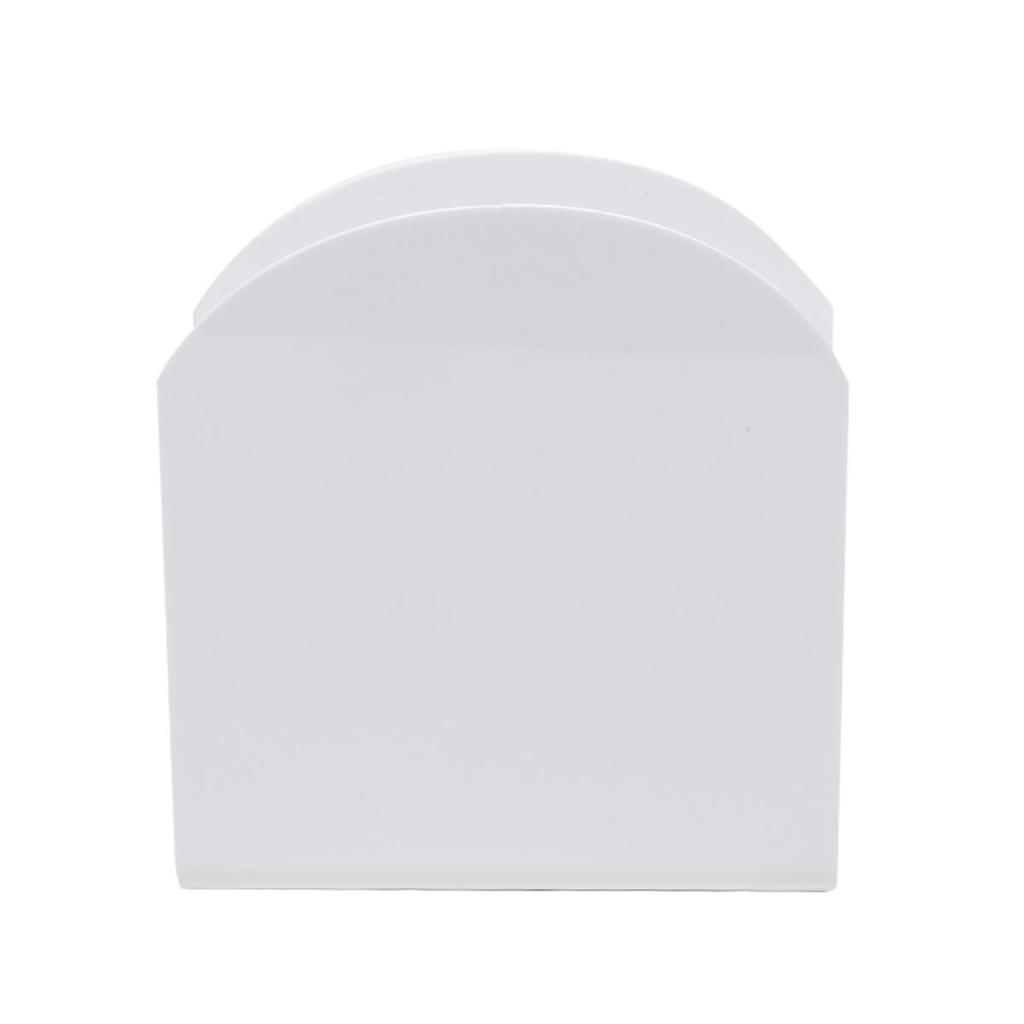 Akryl Serviettdispenser Holder Drikkebrett U-formet Gjennomsiktig Kleenexboks Serviettstativ for Lommetørkle Oppbevaringsstativ