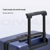 OIWAS Matte Striped Carry-on Luggage