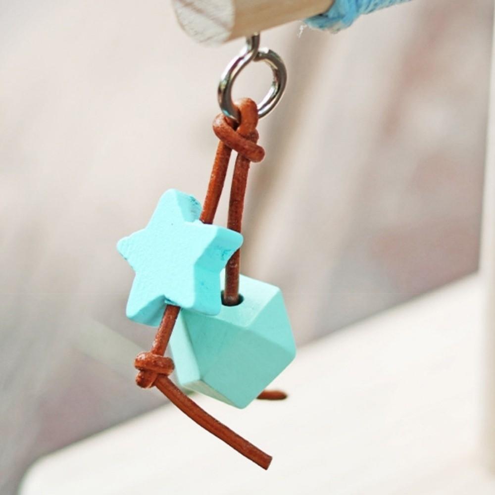 Bite-resistant Parrot Perch Stand Wear-resistant Parakeet Teeterboard  Cage Accessory