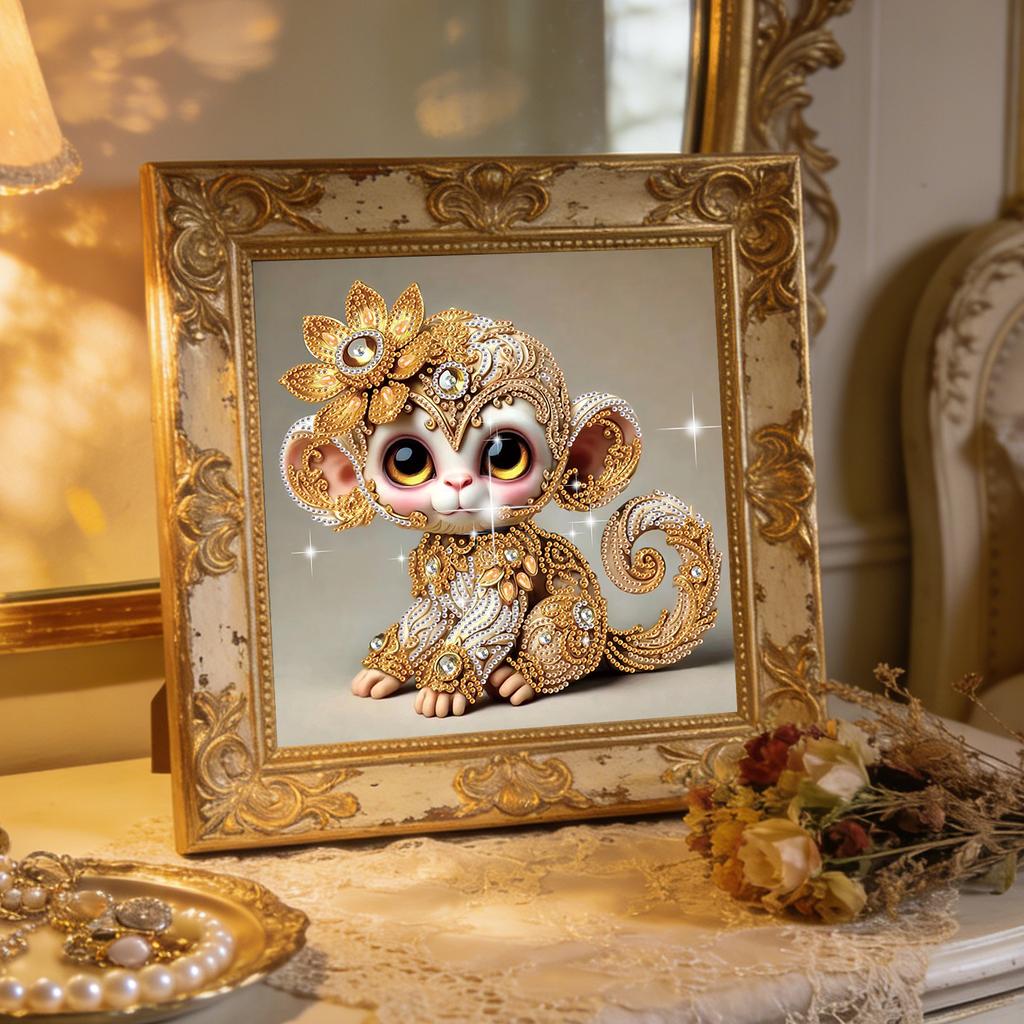 Animal Special Shaped 5D DIY Partial Drill Diamond Painting Kits for Adults DIY Gift Home Decor Diamond Dots Paintings 30x30cm