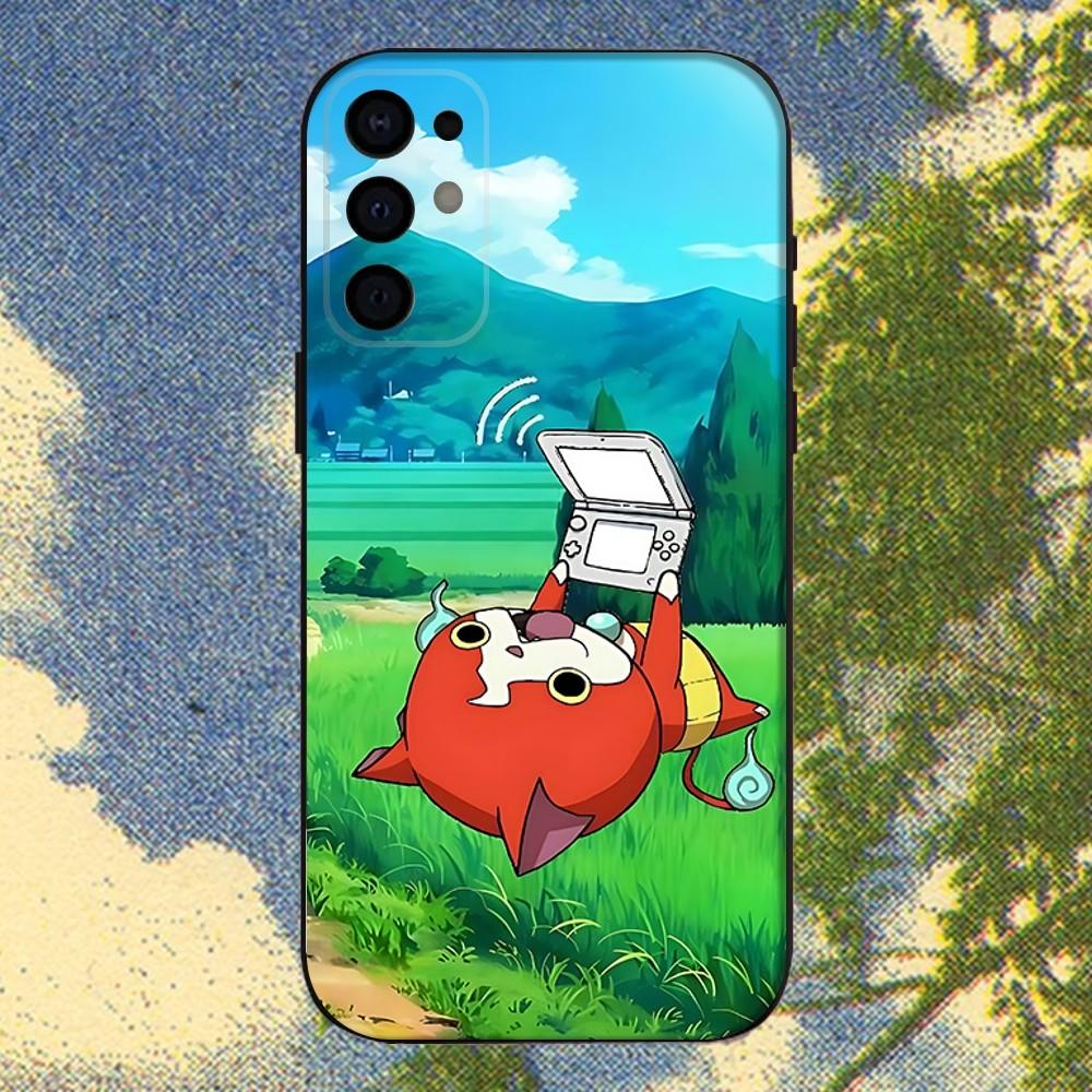

Y-Yokai W-Watch Phone Case For Samsung S25,S24,S21,S22,S23,S30,Ultra,S20,Plus,Fe,Lite,Note,10,9,5G Black Cover Samsung S21 s305G