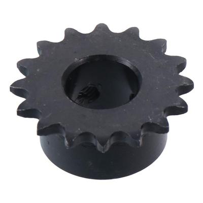 Black Oxide B Type Hardened Teeth Single Strand 1/4" Pitch Industrial Drive Sprocket  ISO 04C