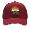 Easily Distracted By Airplanes Vintage Airplane Silhouette Graphic Sandwich Baseball Cap Unisex Women Sun Cap Outdoor Workouts Hat