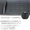 Bornoon Non-Slip Mat for Honda Pocket Mat N-BOX JF3 Type JF4 Type Door Pocket Mat Vehicle-specific Stain-resistant Passenger Seat Non-Slip Mat Ru