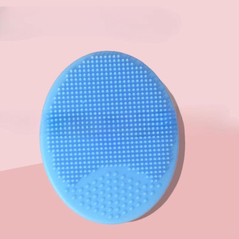 Soft Silicone Baby Bath Brush Scalp Massage Hair Washing Brush for Newborn Kids Shower Shampoo Cleaning