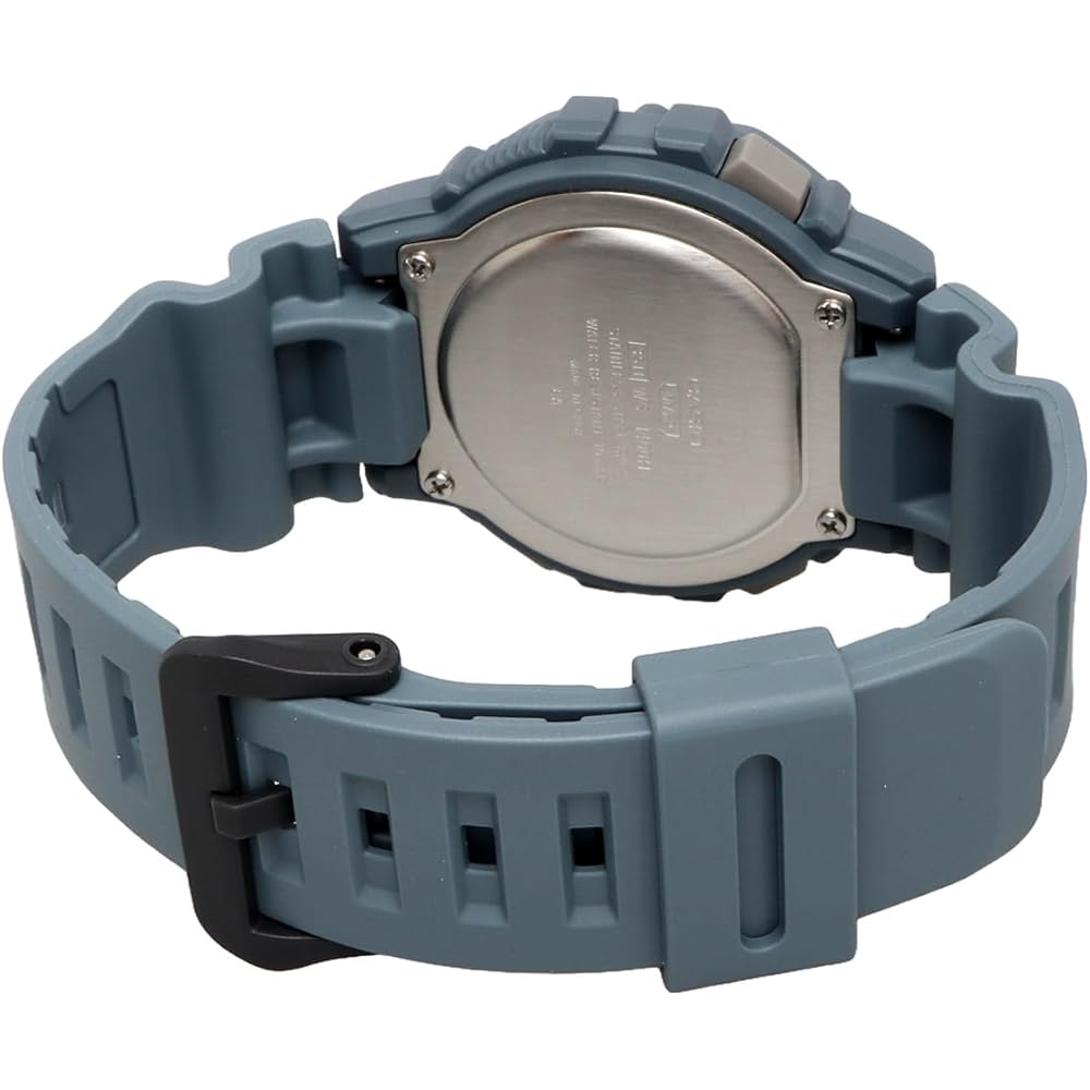 Casio Sports Gear Digital Men's Watch 60 Lap Memory Function Grayish Blue