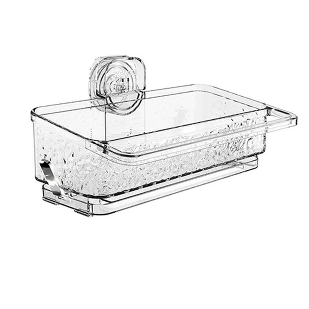 Towel Sink Drain Basket Dishcloth Sink Sponge Holder Durable Shelf Storage Rack  For Bathroom