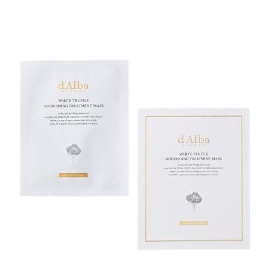 d Alba White Truffle Nourishing Treatment Mask Pack Intensive Hydrating Sheet Mask 5pcs