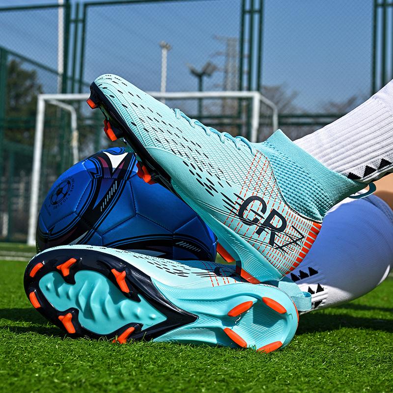 Hochwertige Herren Fußballschuhe Society Outdoor Fußballschuhe TF/FG Sneaker Damen Nocken Original Kunstrasen Fußballschuhe Strapazierfähig