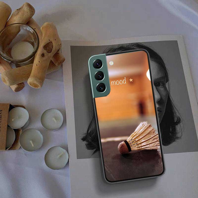 

Badminton Sport Phone Case For Samsung Galaxy S22 S25 Ultra S21 S10 Plus S26 Edge S20 S23 S24 FE Cover Silicone Soft TPU Cle Samsung S10