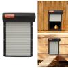 Automatic Chicken Coop Door Opener with Timer Grey Easy Control Display Iron Auto Chicken Door  for Chick