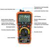 Multimeter Pm8229 Multimetro Tester Digital Multimeter 6000 Counts Auto Ranging Ac/dc Voltage Temperature Measuring