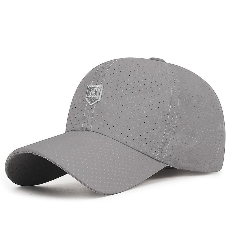 Embroidery Letter R Baseball Cap Breathable Outdoor Peaked Caps Gift Fashion