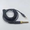 Spring Cable for HDJCUE1/HDJCUE1BT/HDJX5/HDJX7 Headphone Repair Cable Uninterrupted Sound Experience 250cm/98.43inch
